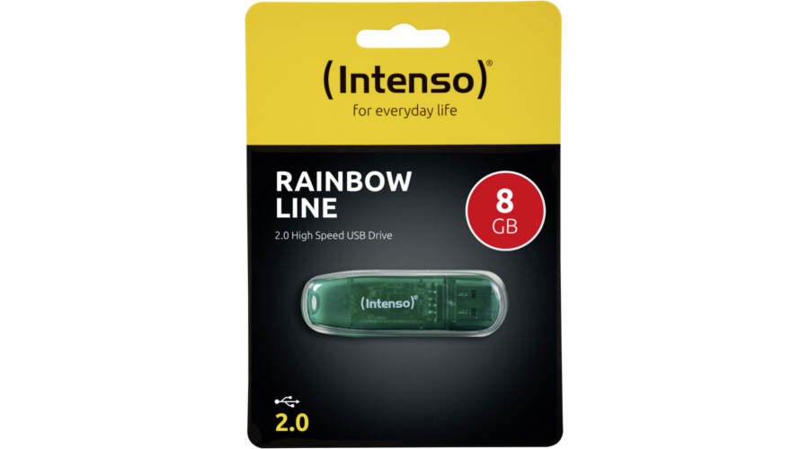 Intenso Rainbow Line 8GB USB Stick 2.0 3502460