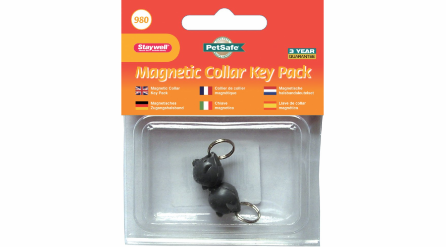 PetSafe® magnetický klíč 980M, 2 magnety bez obojků