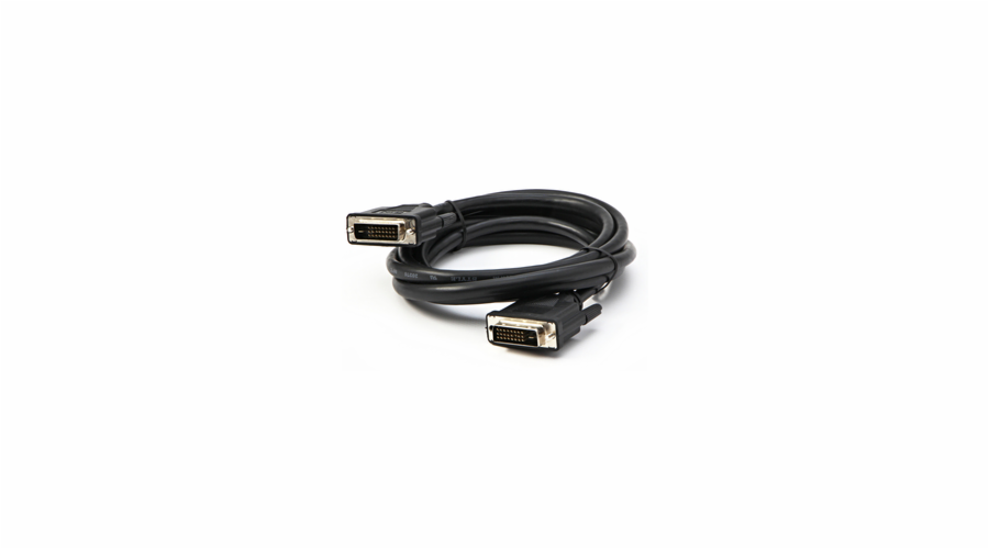 Kabel USB Logo Kabel DVI-D (dual link), 24+1 M-24+1 M, 2 mm, chroniony, Logo, blistr