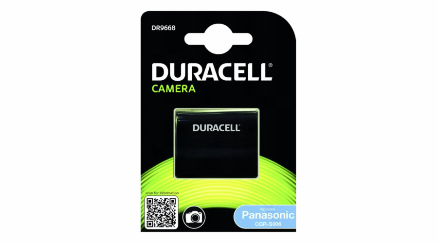 Duracell Li-Ion aku 750 mAh pro Panasonic CGA-S006
