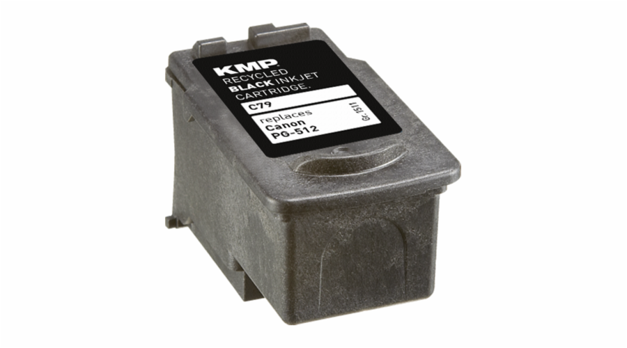KMP C79 cartridge cerna kompatibilni s Canon PG-512