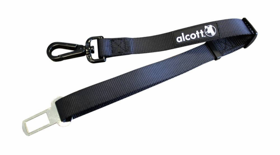 Alcott Bezpečnostní pás do auta pro psy černý