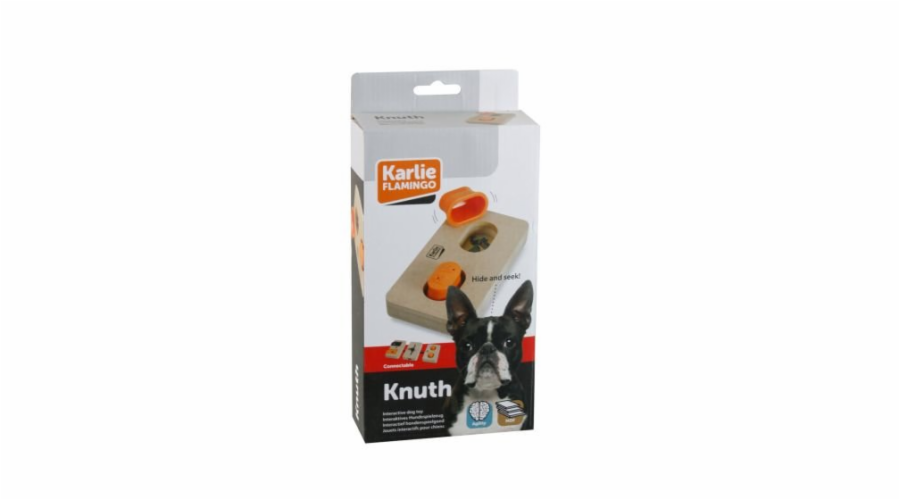 Karlie Interaktivní dřevěná hračka KNUTH 22x12cm