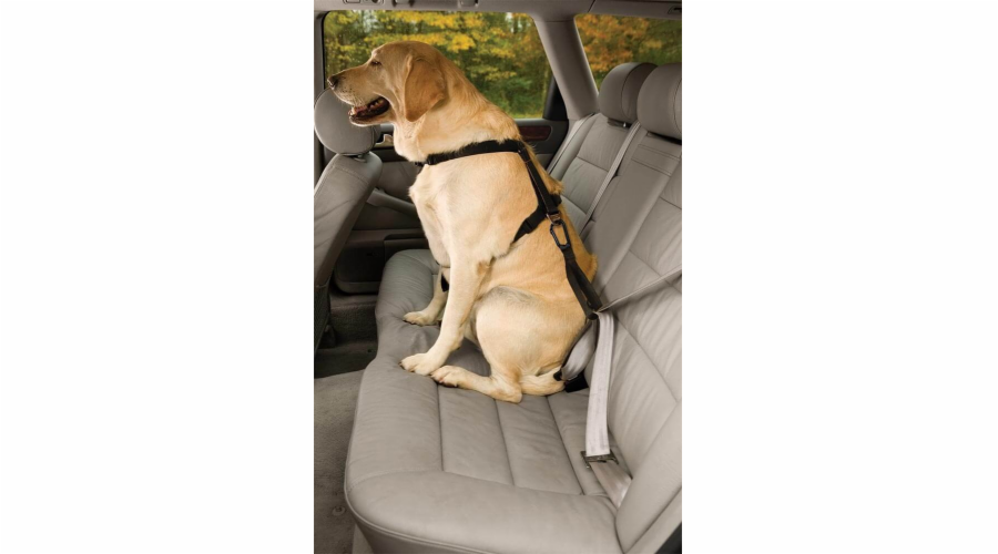 Kurgo® Bezpečnostní pás pro psa do auta Seatbelt Tether černý