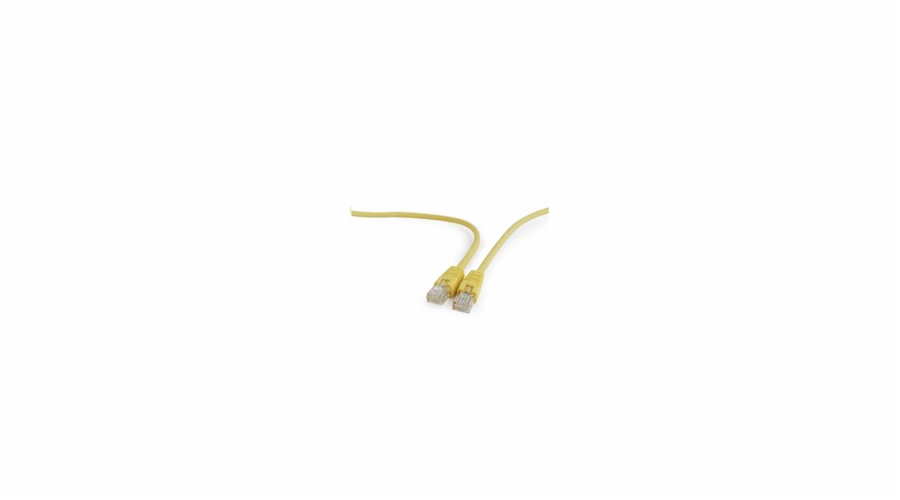 GEMBIRD kabel patchcord Cat5e UTP 0,5m, žlutý