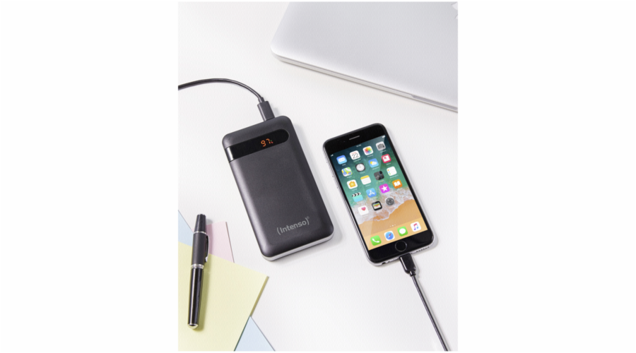 Intenso Powerbank PD10000 Power Delivery 10000 mAh cerna