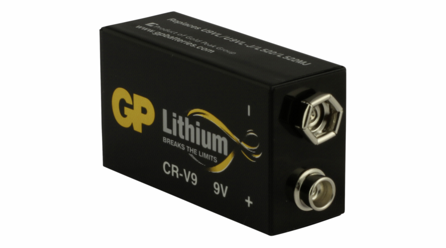 1 GP Lithium 9V Battery CR-V9 best for Smoke Detector etc
