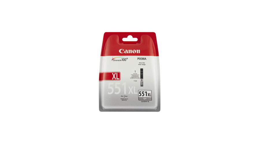 Canon CLI-551 XL GY seda