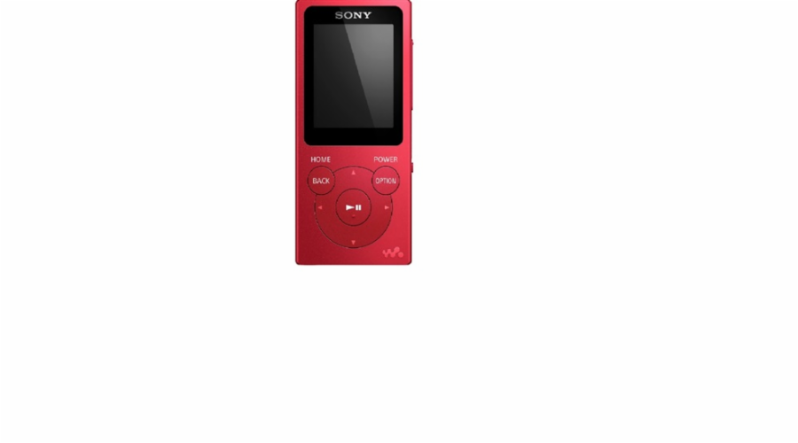 Sony NW-E394 8GB, červená