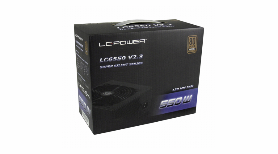 LC Power LC6550 V2.3 120mm, 20/24 pin