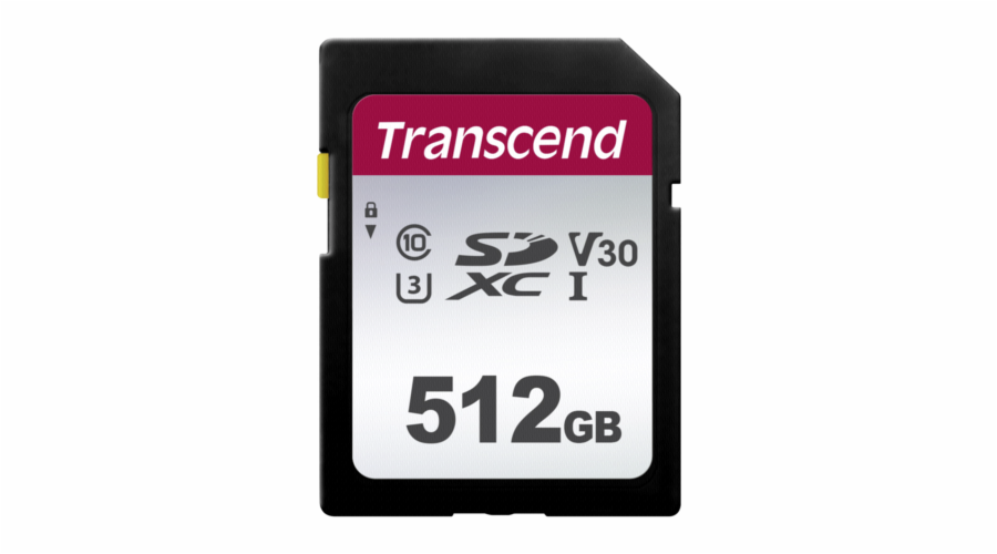 Transcend SDXC 300S 512GB Class 10 UHS-I U3 V30