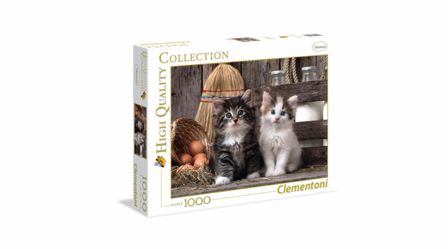 Clementoni High Quality Collection - Niedliche Kätzchen, Puzzle