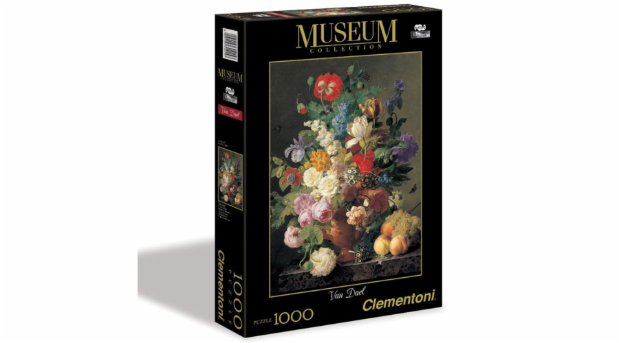 Clementoni Museum Collection: Van Dael - Blumenvase, Puzzle