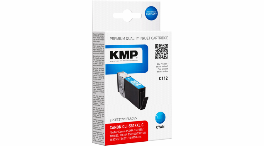 KMP C112 (CLI-581XXL C)