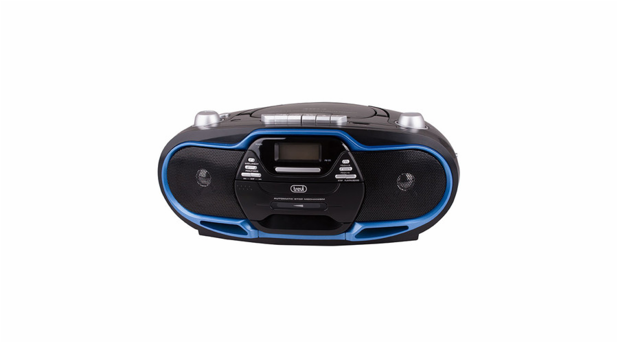 Radiomagnetofon Trevi, CMP 574, USB, kazety, CD, MP3, AM/FM