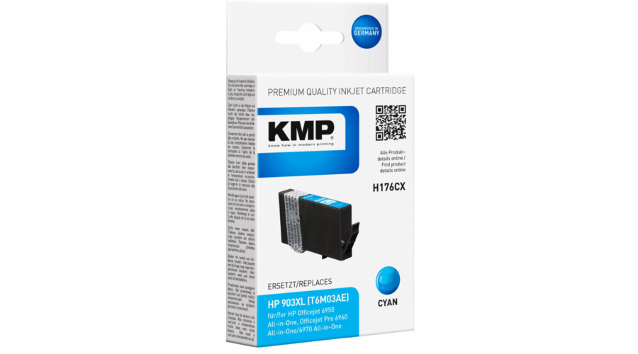KMP H176CX (HP 903 Cyan XL)