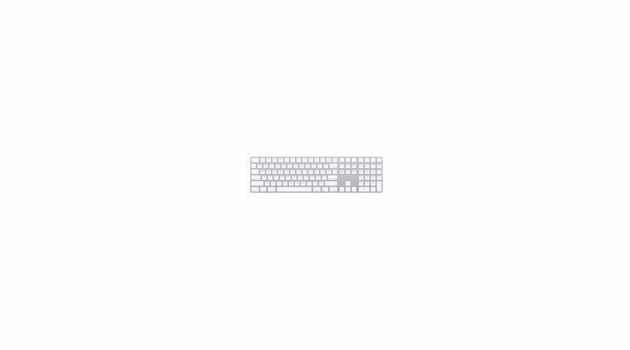 Apple Magic Keyboard s číselnou klávesnicí/ česká/ silver
