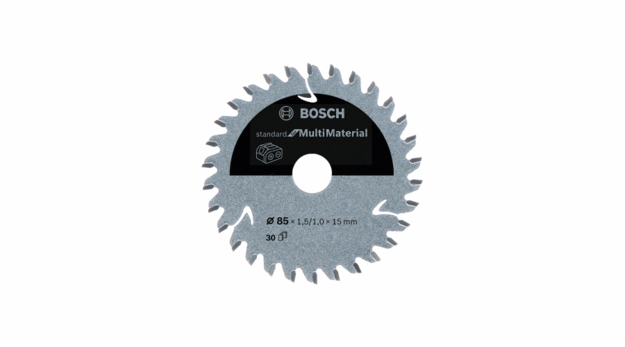 Bosch Pilový kotouč ze slinutého karbidu Accessories 2608837752 Průměr: 85 mm zubů 30