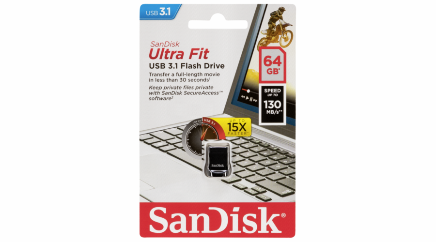 SanDisk Ultra Fit USB 3.1 64 GB 45015720