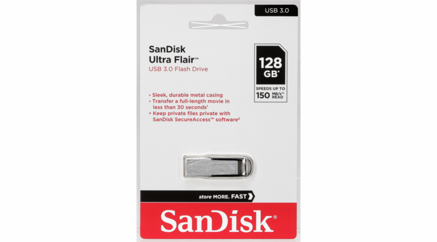 SanDisk Cruzer Ultra Flair 128GB USB 3.0 150MB/s SDCZ73-128G-G46