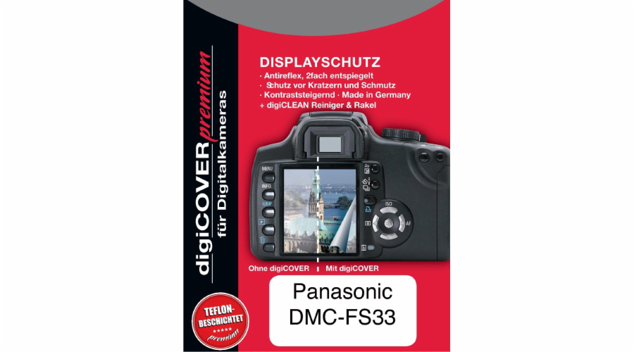 Ochranná folie pro Panasonic DMC-FS33