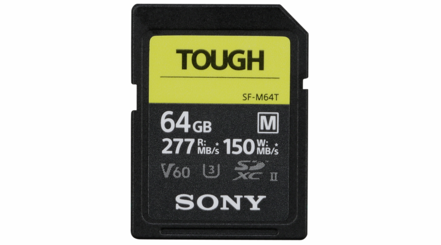 Sony SDXC M Tough series 64GB UHS-II Class 10 U3 V60