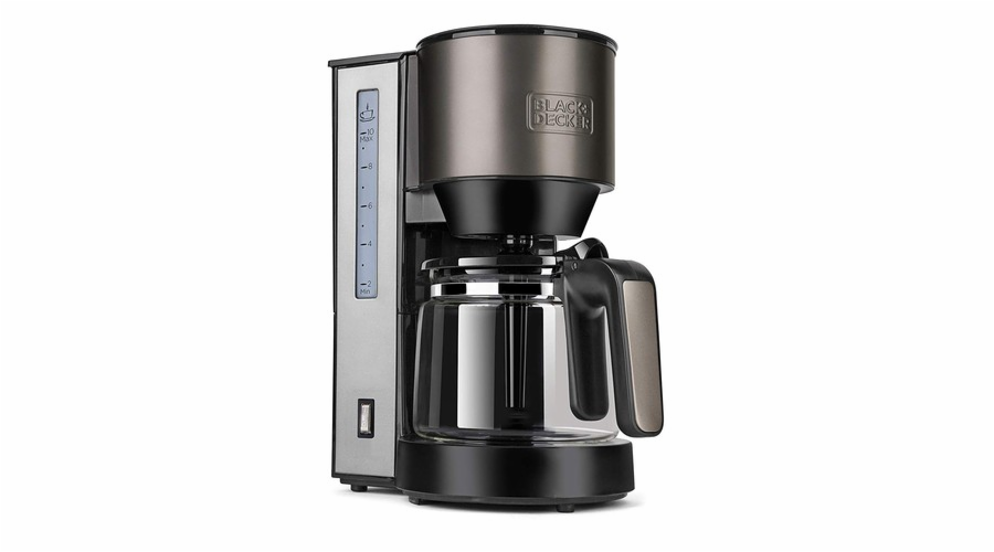 Kávovar Black+Decker, BXCO870E, překapávací, 870 W, 12 šálků, 1,25 l