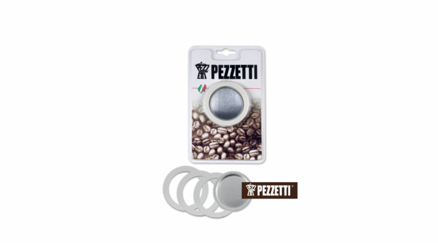 Sada těsnění Pezzetti pro hliníkové moka konvice na 2 šálky