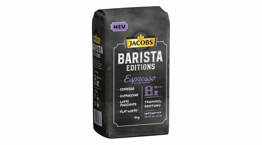 Jacobs Barista Editions Espresso zrnková káva 1 kg