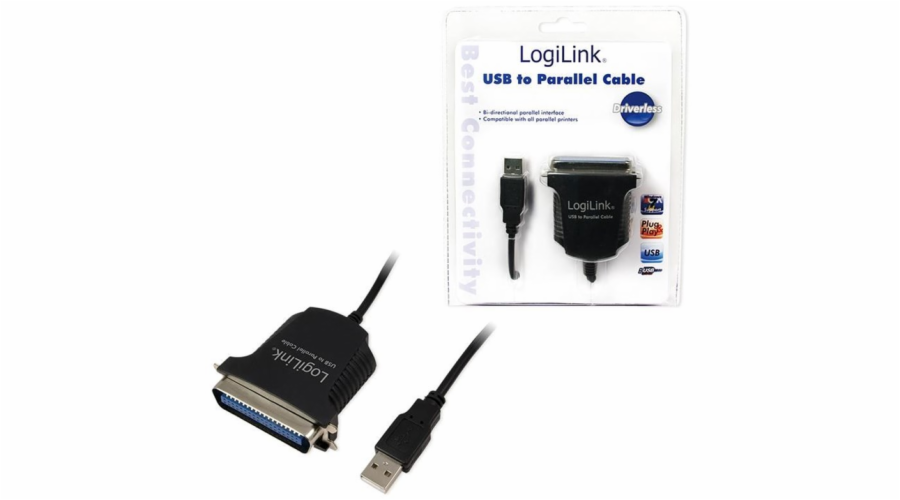 USB adaptér do Centronics 36pinového (IEEE1284) portu, 1,5m