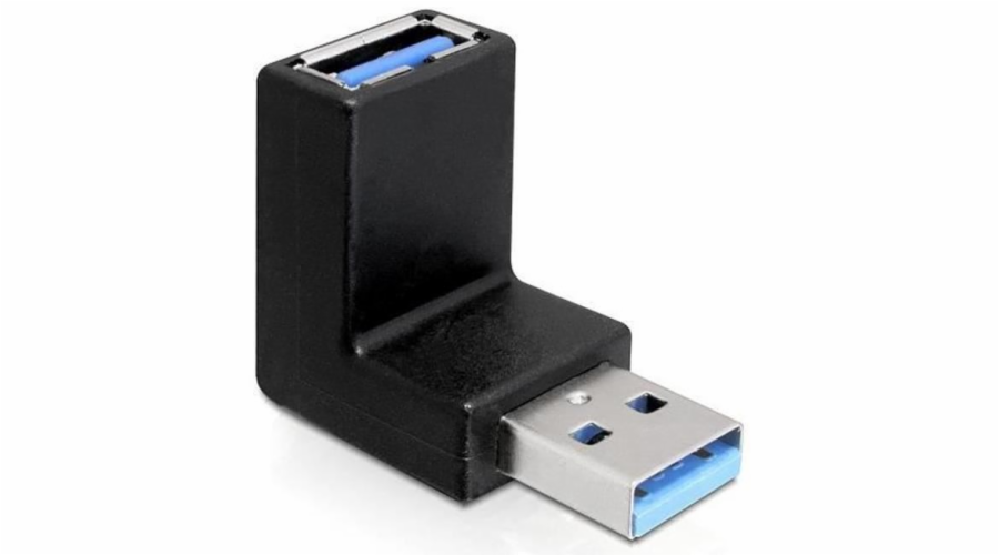 Redukce USB 3.0. A/M - USB 3.0 A/F pod úhlem 90