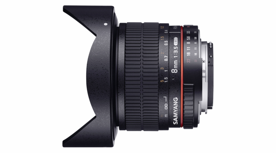 Samyang F 3,5/8 UMC Fish-Eye II Nikon AE