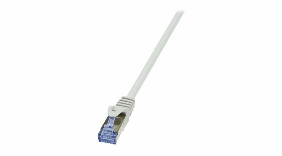 LOGILINK CQ4022S LOGILINK - Patch cable Cat.6A, made from Cat.7, 600 MHz, S/FTP PIMF raw, 0,5m