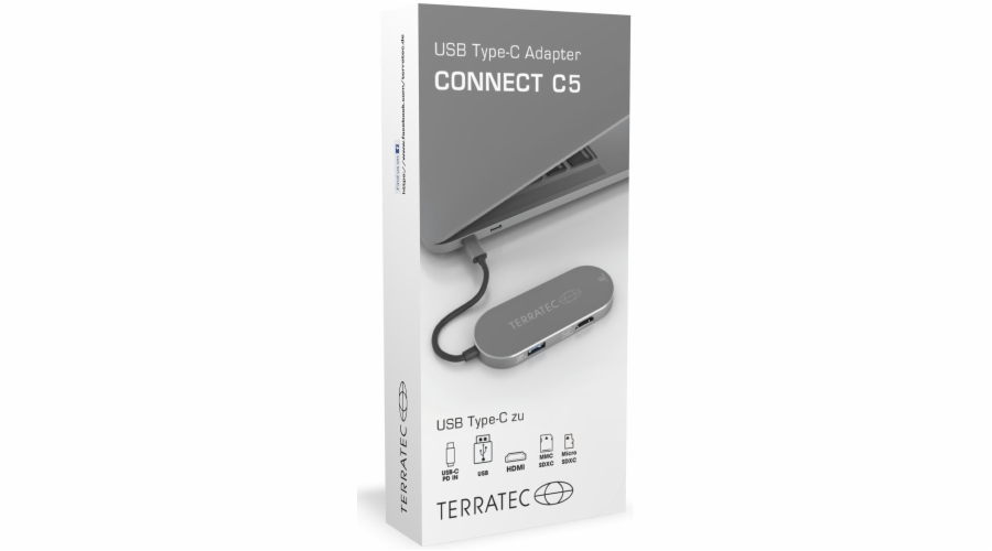 Stacja/replikator TerraTec Connect C5 USB-C (251738)