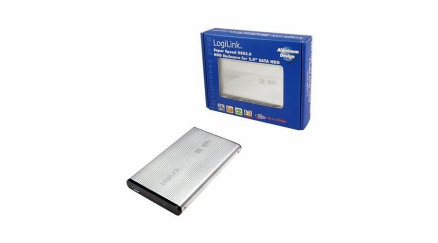LOGILINK UA0106A LOGILINK - Externí rámeček pro 2.5 SATA HDD USB 3.0 černý