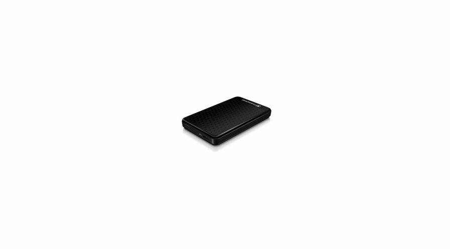 TRANSCEND externí HDD 2,5" USB 3.1 StoreJet 25A3, 2TB, Black (nárazuvzdorný, 256-bit AES)