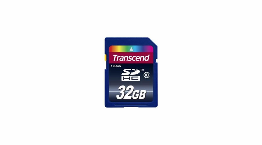 Paměťová karta TRANSCEND 32GB SDHC10 memory card