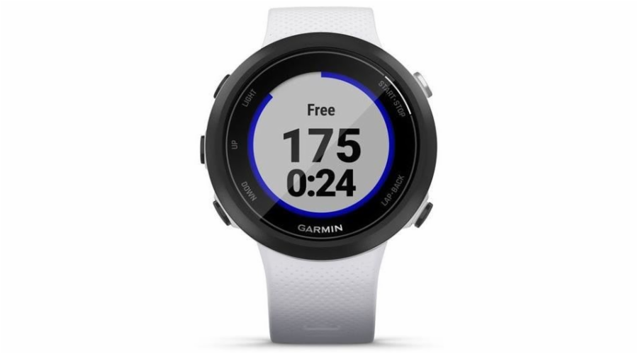 Garmin Swim 2 GPS-Swim watch stone white/silver