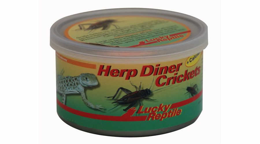 Lucky Reptile Herp Diner - cvrčci 35g 35g - velcí