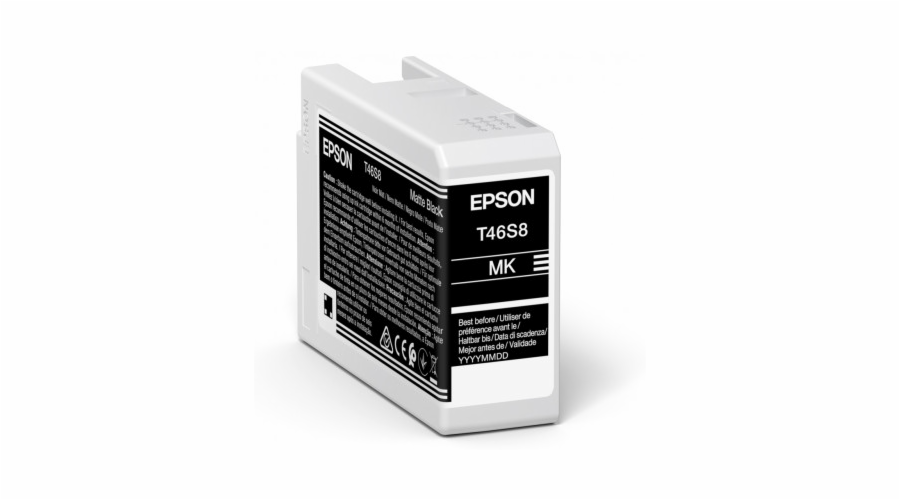 Epson cartridge matne cerna T 46S8 25 ml Ultrachrome Pro 10