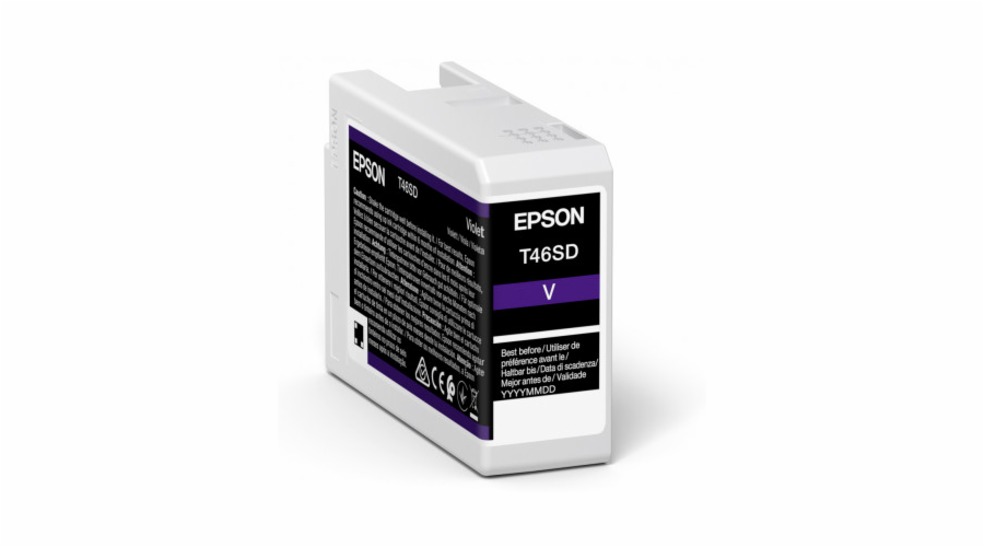 Epson cartridge fialova T 46SD 25 ml Ultrachrome Pro 10