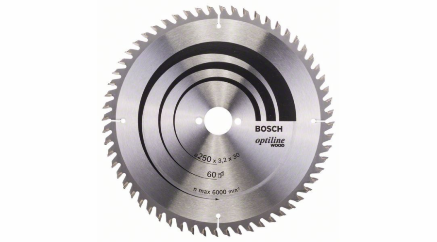 Bosch rezny kotouc OP WO T 250x30-60