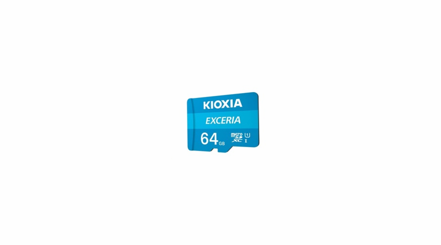 KIOXIA Exceria microSD card 64GB M203, UHS-I U1 Class 10