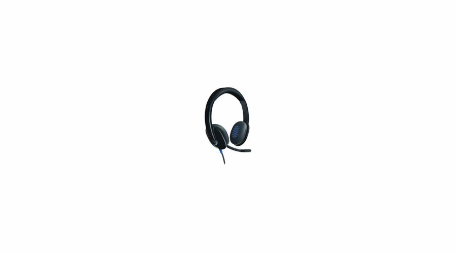 Logitech Headset Stereo H540/ drátová sluchátka + mikrofon/ USB/ černá