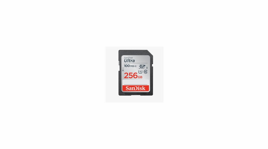 Paměťová karta Sandisk Ultra 256GB SDXC Memory Card 100MB/s