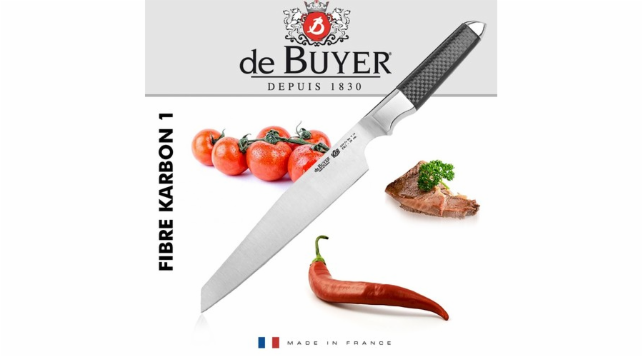 Nůž de Byuer, 4275.18, univerzální, FK1, čepel 18 cm, ergonomická rukojeť, vyvažovací systém