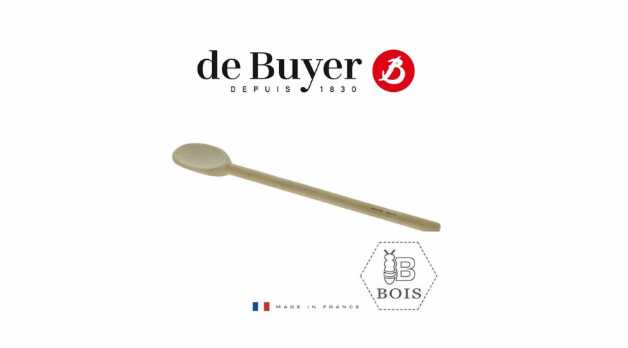 Vařečka de Buyer, 4871.40, dřevěná, B BOIS, 40 cm