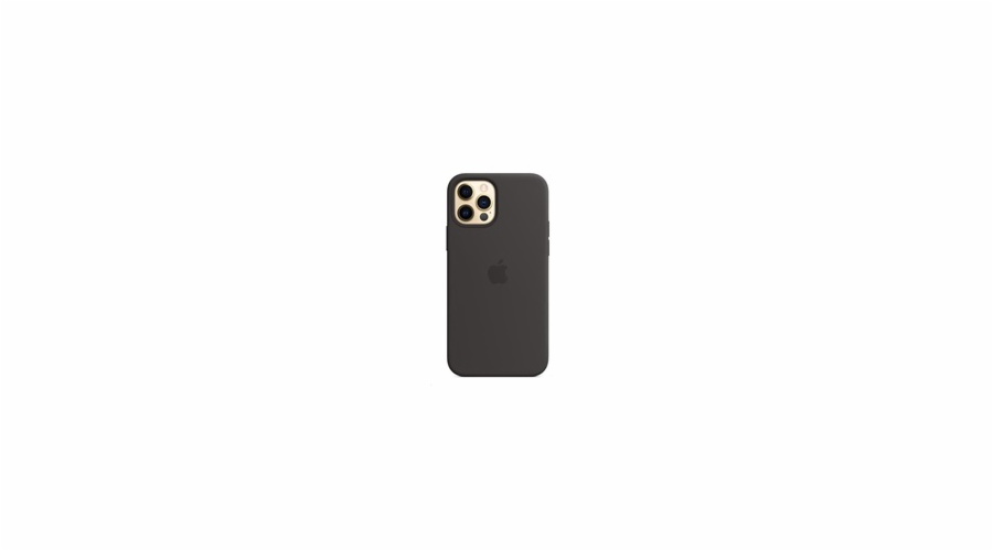 Kryt Apple silikonový s MagSafe, pro iPhone 12/12 Pro, černý