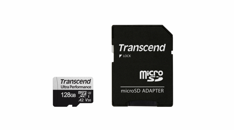 Transcend microSDXC 340S 128GB Class 10 UHS-I U3 A2