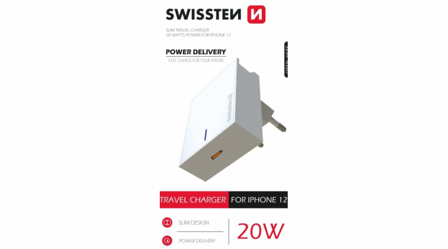 Swissten power Delivery 20W Iphone 12 Wt